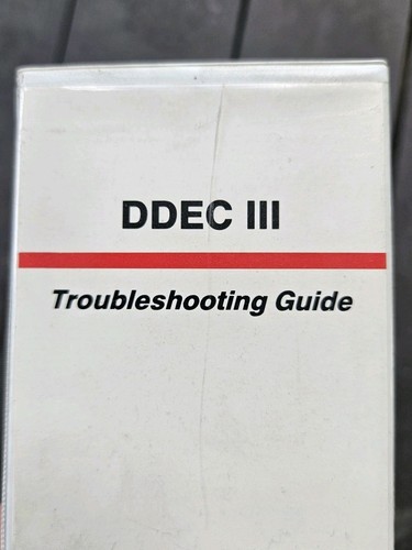 Detroit Diesel DDEC III ECM Trouble Shooting Guide 6SE492 Service Manual 1993 - Bild 2 von 11