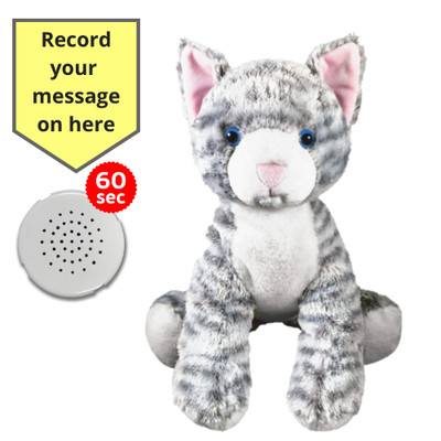 Baby Herzschlag Teddy Tier mit Geschenkbox - Nehmen Sie eine Nachricht in einem Bären auf - 25 cm/10 Zoll