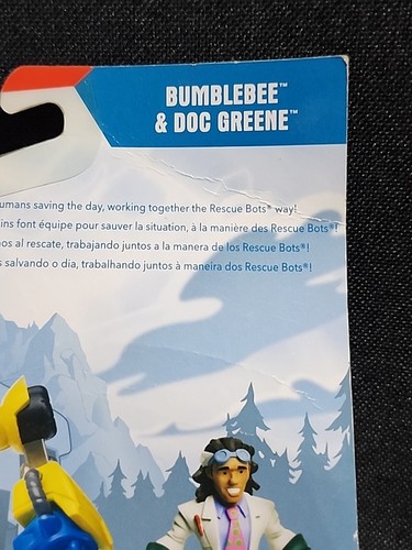 Playskool Heroes Transformers Rescue Bots Bumblebee & Doc Greene Figure - Picture 6 of 9