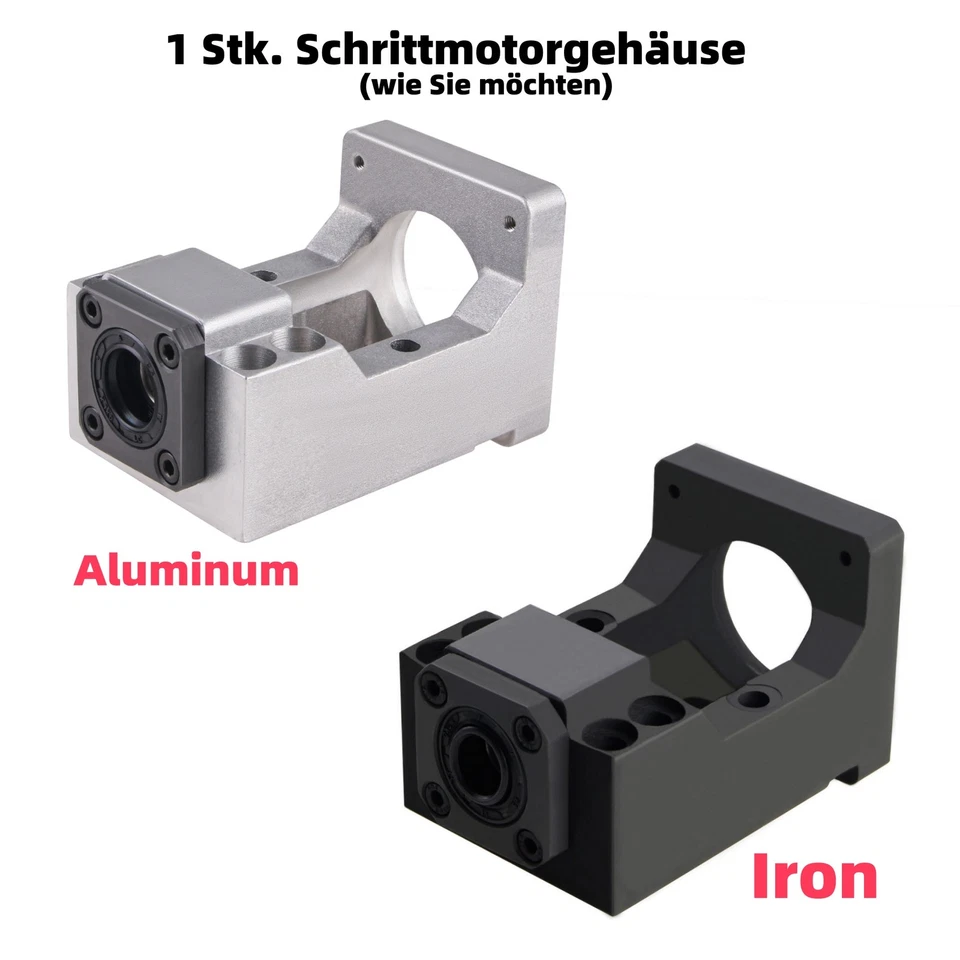 Schrittmotorgehäuse Schrittmotor Halterung Brackets für NEMA23 Stepper Motor - Bild 1 von 4