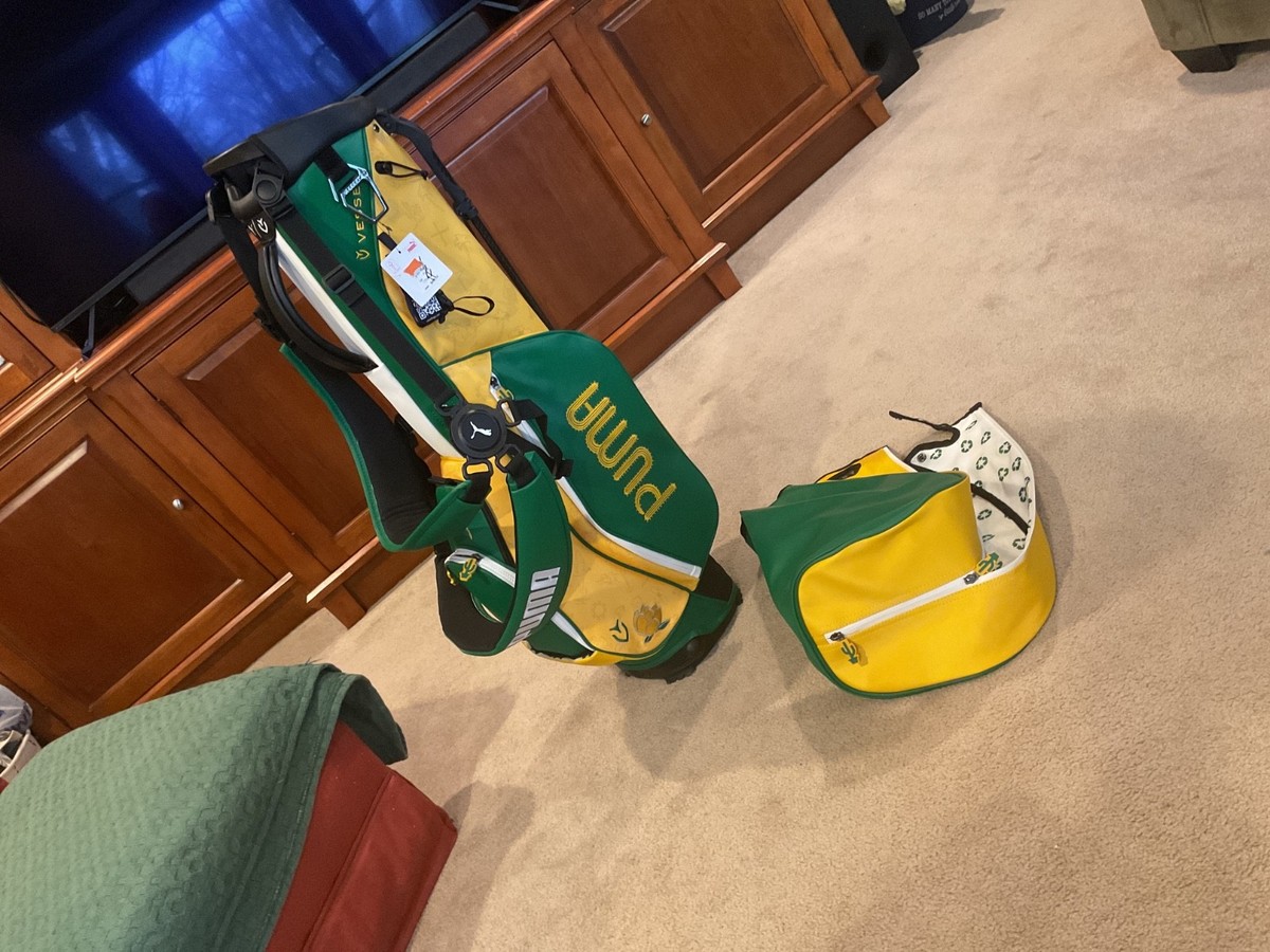 NEW RARE Puma X Vessel 'Desert Fun' VLX Golf Stand / Carry Bag 4