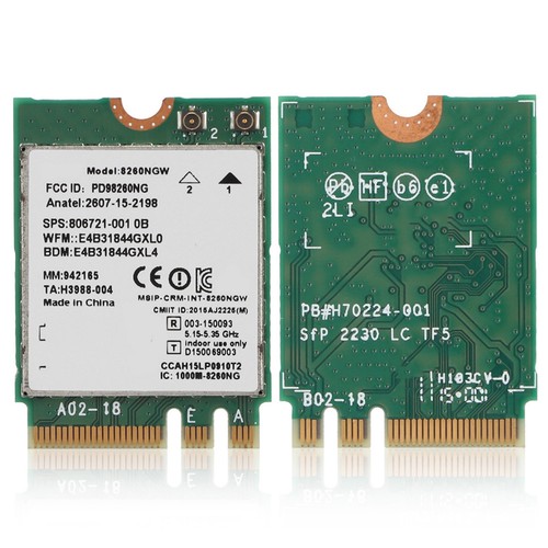 Internet 8260Ngw Wireless-Ac Dualband 867Mbps WLAN-Netzwerkkarte KUI - Bild 2 von 7