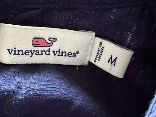 Vineyard Vines girls M multi color embroidered lined long sleeve shirt - Picture 3 of 3