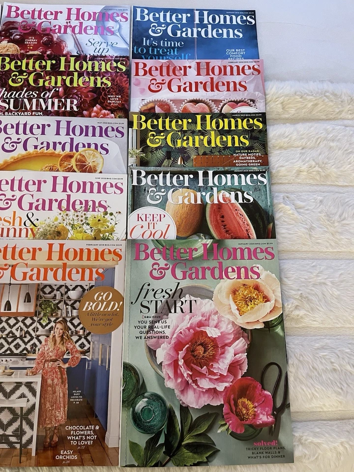 Lot of 21 Magazines 10 Better Homes & Gardens 11 Good Housekeeping 2017-2022 - Image 4 of 4