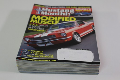 Mustang Month 5.0 Magazine Lot Bundle 2006 Complete Year Set Full 12 Car Issues - Picture 18 of 23