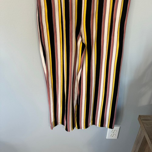 Art Class Girls Striped Sleeveless Jumpsuit Size Large / 10 - 12 Spandex Blend - Picture 2 of 7