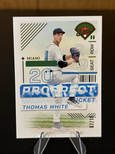 THOMAS WHITE 2024 Panini Prospect Edition Gold /10 RC #71
