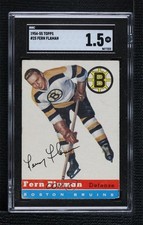 1954-55 Topps Fern Flaman #25 SGC 1.5 HOF