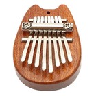 Elegant Brown Wooden 8 Key Music Box for Spirited Away Fans and Collectors