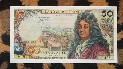 Billet 50 Francs Racine 2/4/1970. - Photo 1/2