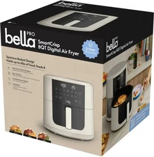 bella PRO - SmartCrisp 8-qt. Touchscreen Air Fryer - Oatmilk