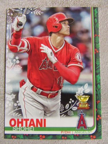 2017, 2019 & 2021 TOPPS - SHOHEI OHTANI - Nos. OS-80, HW16, T52-43 & 367 4 CARDS - Picture 6 of 21