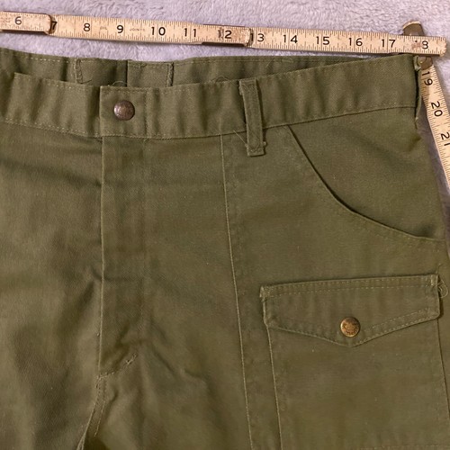 Vtg Boy Scouts Of America Shorts Polyester Union Made Men’s Size 35x5 - Picture 2 of 14