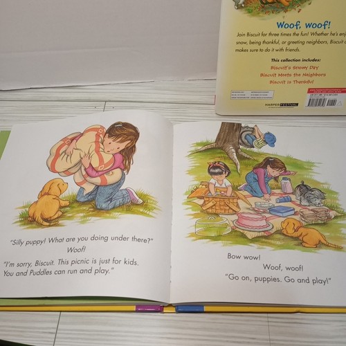 Biscuit Storybook Collection & 3 Woof-tastic Tales Alyssa Satin Capucilli 1st Ed - Picture 7 of 11