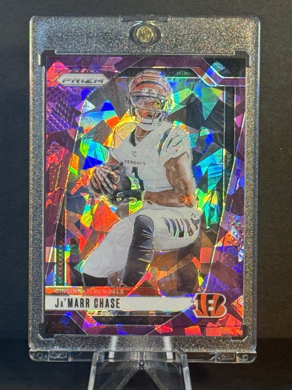 2024 Panini Prizm /225 Purple Ice Prizms JAMARR CHASE Cincinnati Bengals