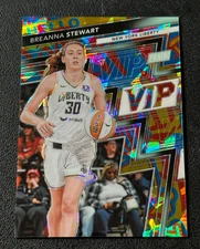 2025 PANINI NATIONAL VIP GOLD PACK BREANNA STEWART HELLO VIP CRACKED ICE /45