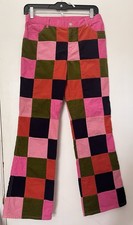 Lilly Pulitzer Super Adorable  Soft, Patchwork, Corduroy Pants, Girls Size 16