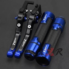 For SUZUKI TL1000S TL1000R CNC Brake Clutch Levers & Handbrake Handlebar Grip