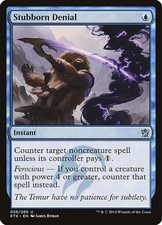 Stubborn Denial [Khans of Tarkir] Lightly Played