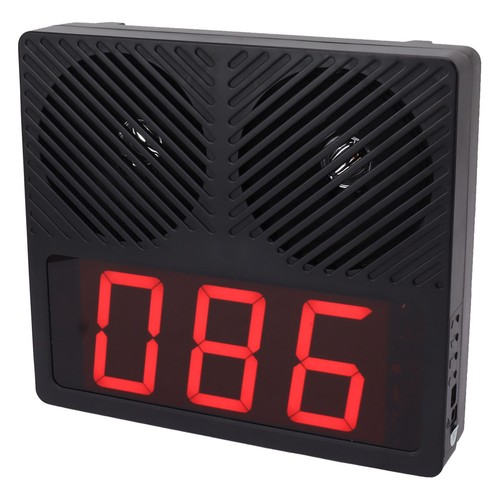 (US Plug 100‑240V )Queue Calling System 20W Loud Volume Wireless Restaurant SD - Zdjęcie 4 z 12