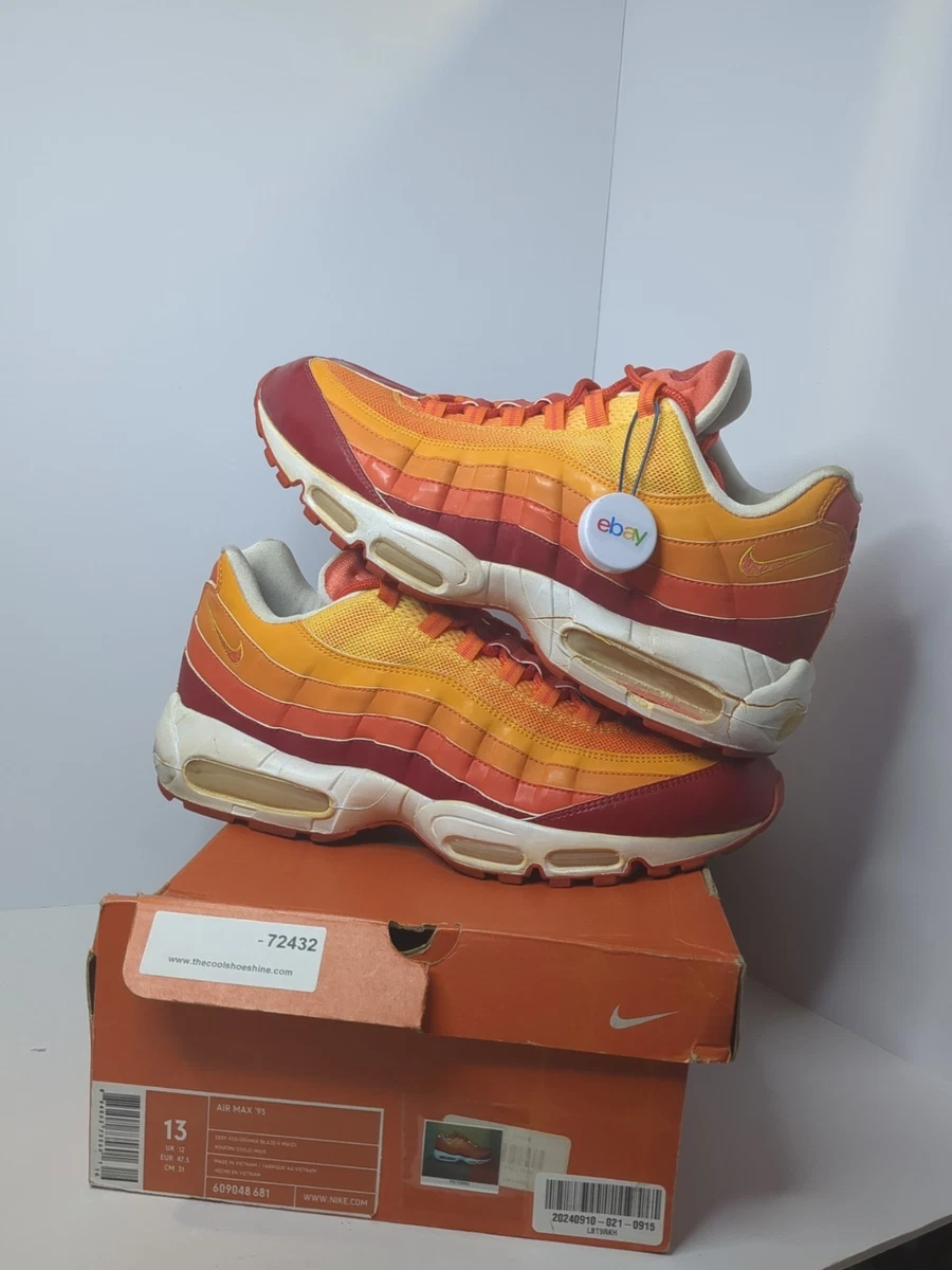 Nike Air Max 95 Black Red Orange for Sale | Authenticity  display picture 2