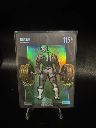 2026 Bo Jackson Battle Arena Brawn AJ Brown Glow Battlefoil Ultra Rare BF-92