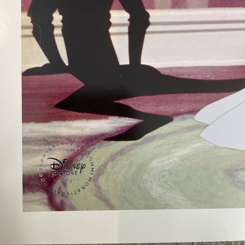 Juego de litografía conmemorativa exclusivo de Peter Pan Disney Store con sobre diamante - Imagen 7 de 17
