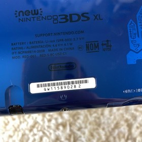 Nintendo New 3DS XL Monster Hunter Generations Handheld Console RED-001 Tested