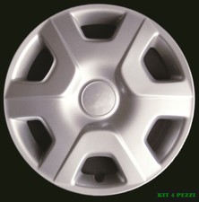 SET 4 COPRICERCHI COPPA RUOTA COPRIRUOTA BORCHIE PER TOYOTA YARIS R14 S/LOGO