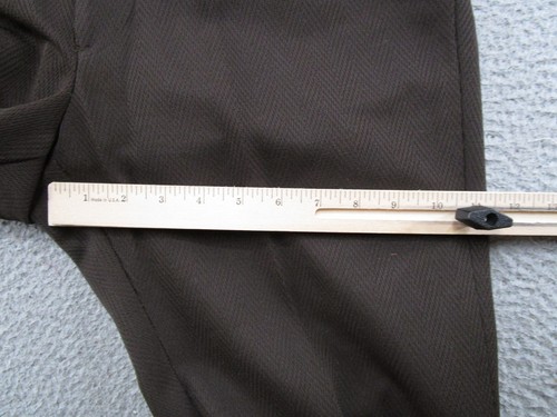 Vintage Levis Panatela Hose Herren 32x31 braun Schlag Anzughose 70er Disco - Bild 7 von 15