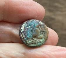 MACEDON. ALEXANDER THE GREAT, 336-323 B.C. BRONZE COIN.