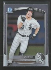 2025 Bowman #BCP-118 Kyle Teel Chrome Prospects Chicago White Sox (WB)