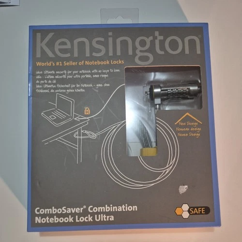 Kensington Combosaver Combination Notebook Security Lock Ultra K64344EUB NEW