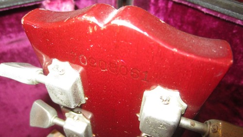 1978 Gibson SG Standard Cherry Red w/ Original Hardshell Case - Picture 7 of 12