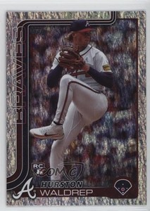2025 Topps Series 1 Holo Foil Hurston Waldrep #253 Rookie RC