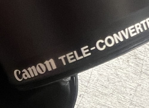 Teleobiettivo convertitore Canon 1.4x 55 vintage con obiettivo custodia originale 📸 - Foto 8 di 9