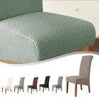 High back chair cover with T shaped jacquard fabric waterproof and stain proof