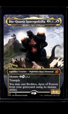 2020 MTG Magic The Gathering Ikoria Borderless #378 Bio Quartz Spacegodzilla LP