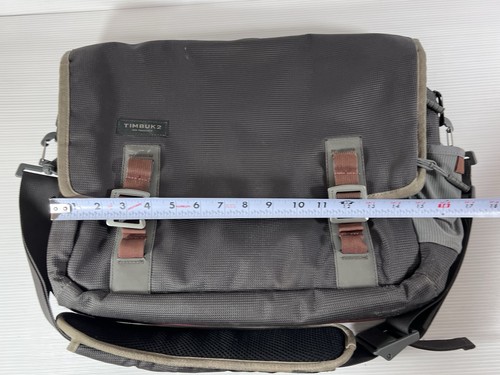 Timbuk2 Command Messenger Laptop Bag Green Nylon Multi-Pockets Shoulder Strap - Picture 20 of 24