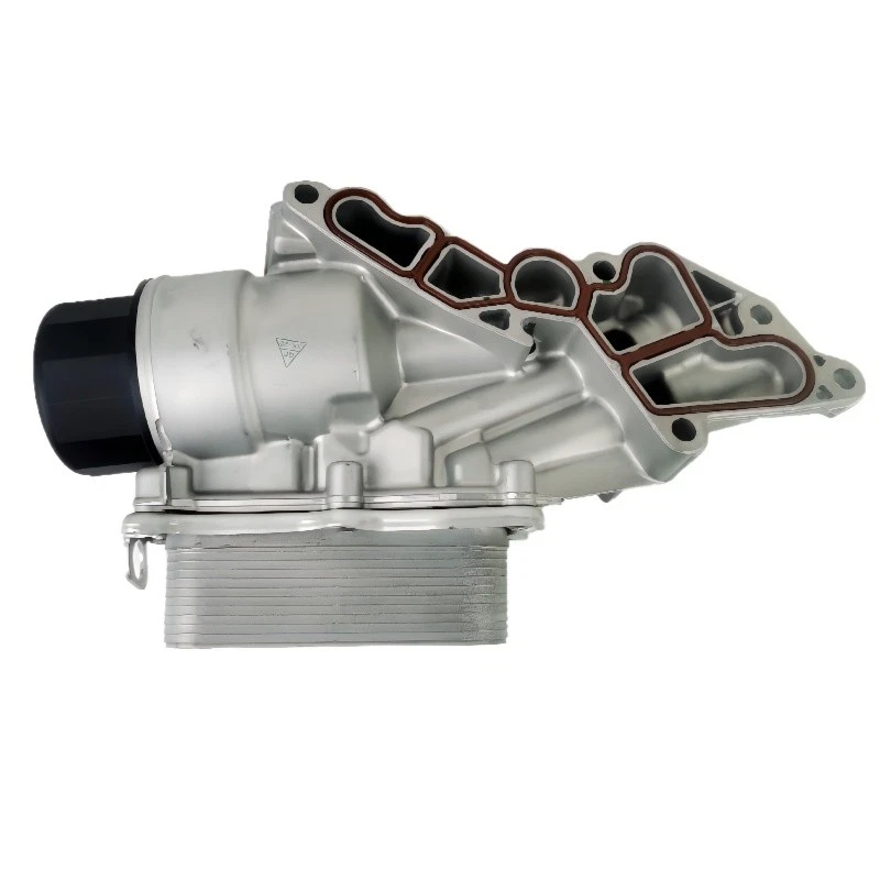 NEW Oil Filter Housing With Cooler 2721800510 For Mercedes Benz 272 180 0510 - Image 3 of 4