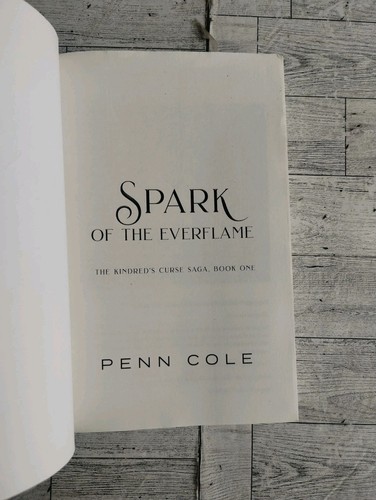 The Kindred's Curse Saga - 2 Books - Spark / Glow of the Everflame - Penn Cole - Imagen 7 de 13