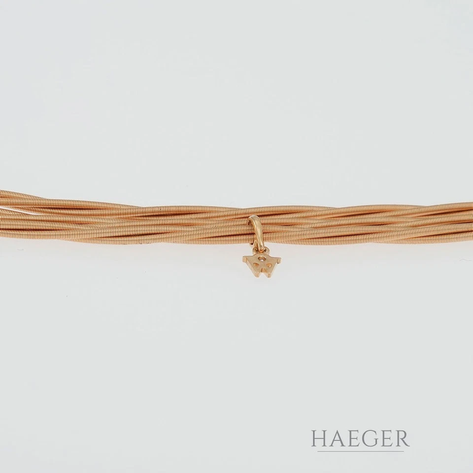 Wellendorff Zartes Glück Collier 40 cm Gelbgold 750/ 18 Karat mit Zertifikat - Bild 2 von 4