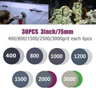 Heiß Hochwertig Schleifscheibe 400-3000 Körnung Flexibilität Schleifpads