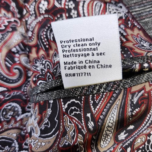 Paisley & Gray Men's Blazer Jacket Sport Coat Size 38R Gray Plaid 2 Button  - Picture 7 of 8
