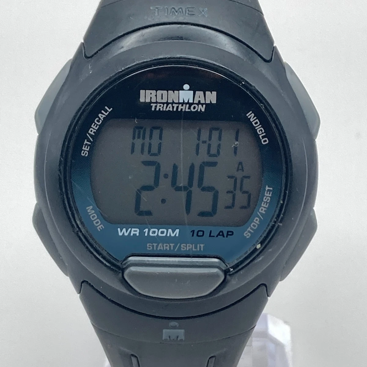 Timex Orologio Digitale Uomo Ironman TW5M590009J – 41mm Cinturino In Resina, Retroilluminazione INDIGLO®, Impermeabile 100m, Timer E Allarmi - 2