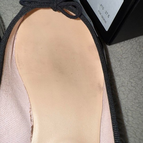 Zapatos de Ballet repetito Cinta Plana Negro Charol Talla 37.5 USADOS Japón FS - Imagen 4 de 13