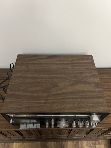 Emerson 5000R Stereo Receiver Cassette Deck Vintage Powers On Untested As Is - Picture 2 of 8