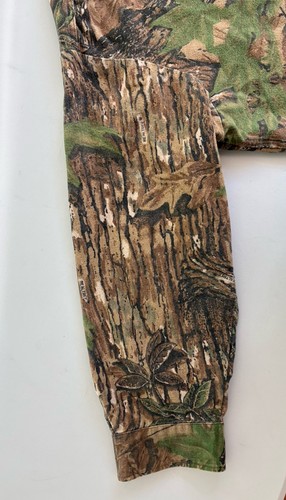 Vintage 90s Five Brothers Realtree Camo Heavy Button Up Shirt USA Made Size 4XL - Picture 7 of 12
