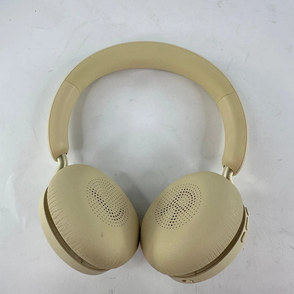 Jabra 45h On-Ear Wireless Bluetooth Headphones Natural Beige - Image 2 of 4