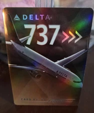Delta Airlines Pilot Trading Card BOEING 737-900ER CARD 2022 No.53 